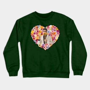 Pedro Pascal Spring Bouquet Crewneck Sweatshirt